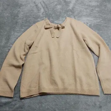 COMPTOIR DES COTONNIERS 베이지 니트 스웨터