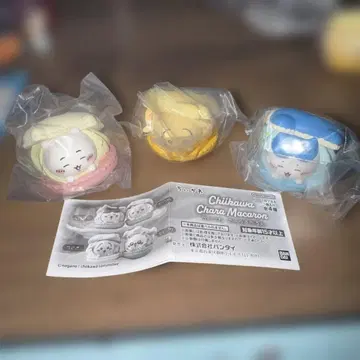 치이카와 캐릭터 마카롱 치이카와 & 하치와레 & 토끼