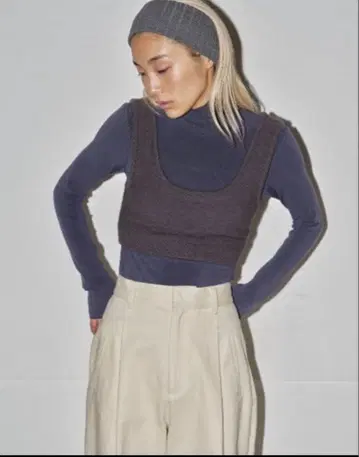 TODAYFUL 소프트 터틀넥 탑