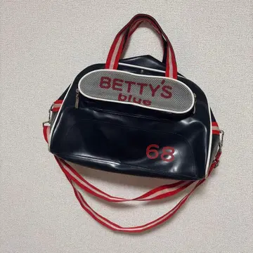 BETTY'S blue 보스턴 백 네이비 헤이세이 레트로