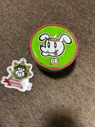 GK 개 캐릭터 파우치 그린