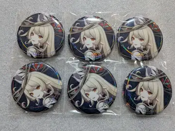 원신 월야의 서사시 캔뱃지 앨리스 6점