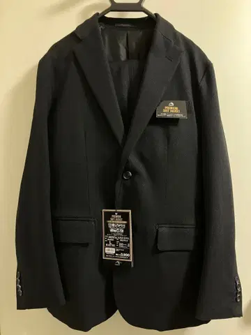 상하의 세트 워크맨 솔로텍스 프리미엄 정장 자켓 슬랙스 L 블랙