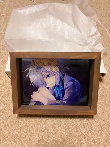 블랙 집사 아크릴 아트