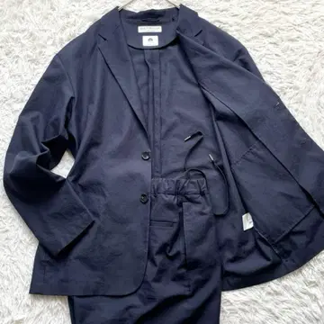 [최근] 유나이티드 애로우즈 B&Y 코마츠 수트 셋업 네이비 L