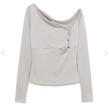 meltthelady 오프 숄더 개더 탑 미사용