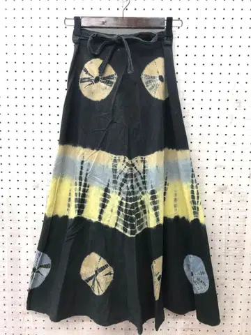 에스닉 히피 오리엔탈 구제 의류 MALAIKA 타이다이 랩 스커트