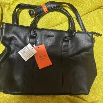 피라노 블랙 숄더백