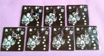 와치필드 고양이 다얀 지퍼 액세서리 미사용 7개 세트