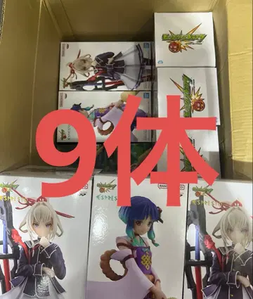 남코 한정판 몬스터 스트라이크 야쿠모 마사무네 9체