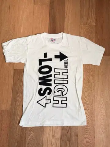 THE HIGH LOWS 프린트 티셔츠