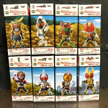 월드 콜렉터블 가면라이더 헤이세이 라이더 vol.1 전 8종