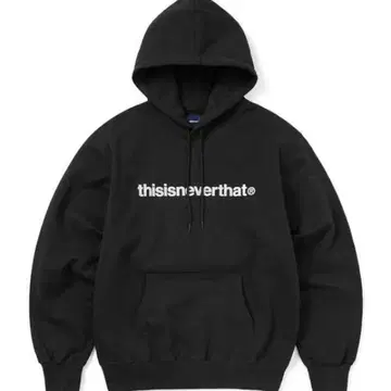 thisisneverthat 블랙 후드티 M
