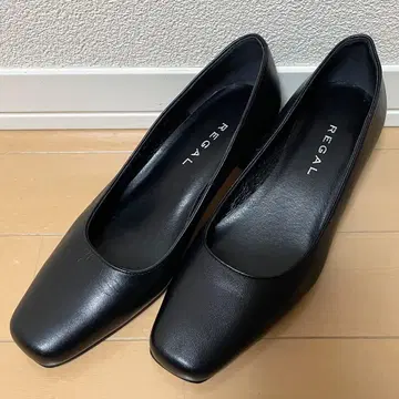 [ 몇 회 사용 정도 ] 리걸 펌프스 가죽 블랙 스퀘어토 관혼상제
