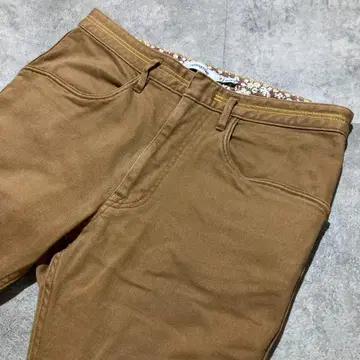 nonnative 논네이티브 스트레치 슬림 스트레이트 컬러 팬츠