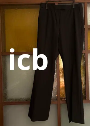 icb 블랙 팬츠 사이즈 6