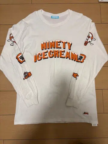 9090 Ninety IceCream 긴팔 T셔츠 L
