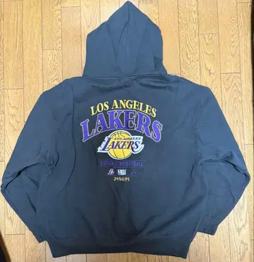 NBA 로스앤젤레스 레이커스 후드티 그레이