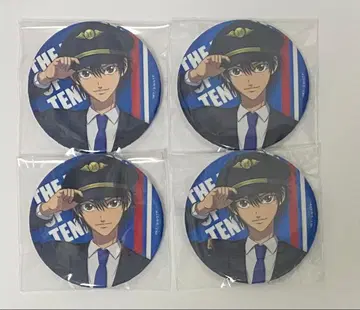 신 테니스의 왕자님 파이롯트 캔뱃지 에치젠 료마 4개