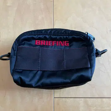 BRIEFING 블랙 파우치 칸막이 포함