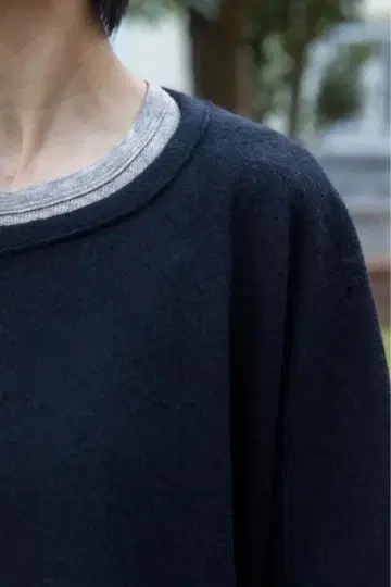 koton 코톤 압축 울 풀오버 블랙