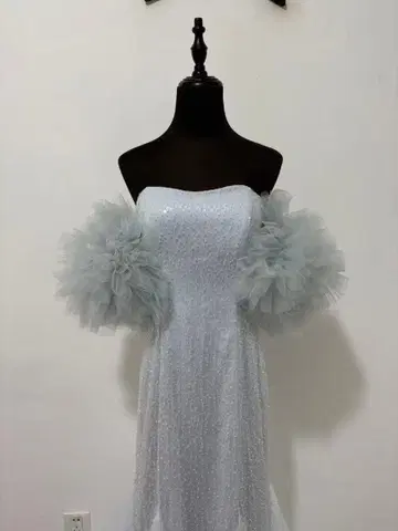 컬러 드레스 스카이블루