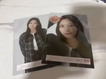 사쿠라자카46 생사진 타니구치 아이리 체크 요리츄