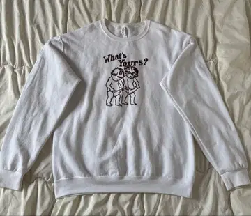 Jerzees 화이트 맨투맨