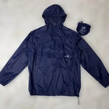 PETERSTORM 레인 파카 패커블 네이비 M