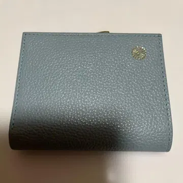 황거 접이식 지갑 스카이블루