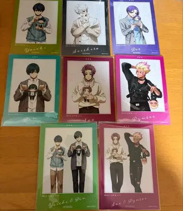 블루 록 다코 시리즈 특전 브로마이드 8종