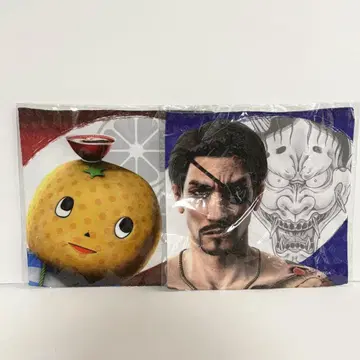 용과 같이 복권 핸드 타월 마지마 고로 오노 미치오