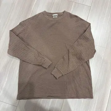 steven alan 롱 슬리브 보더 티셔츠