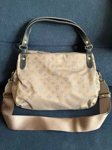 러셋 숄더 토트백