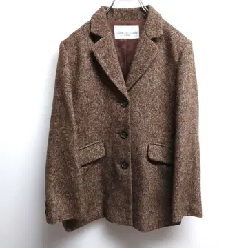 GIANNI LO GIUDICE 브라운 테일러드 자켓 36 고급