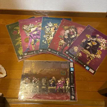 제일복권 죠죠 월드 I상 클리어 포스터 세미 컴플리트