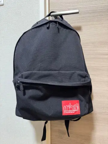 Manhattan Portage 심플 블랙 백팩