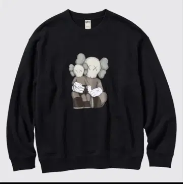 유니클로 x KAWS 맨투맨 트레이닝복 M