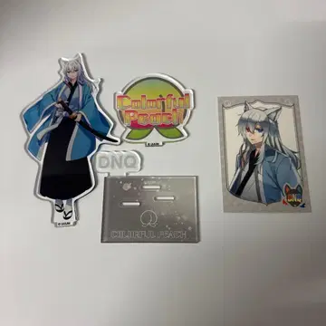 컬러풀 피치  dotato 아크릴 스탠드 트레이딩 카드