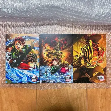 귀멸의 칼날 togo 특전 엽서 기유 탄지로 이쿠로 칸로지 집합