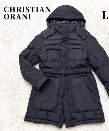CHRISTIAN ORANI 블랙 다운 자켓 L