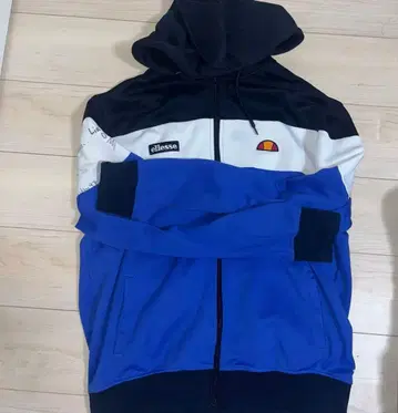 ellesse 풀 집업 후드티 사인 포함