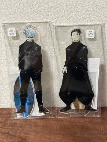 주술회전 아크릴 MEGA 피규어 고죠 사토루 게토 스구루