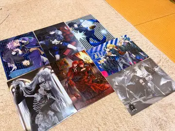 블랙 집사 클리어 파일 7매 세트