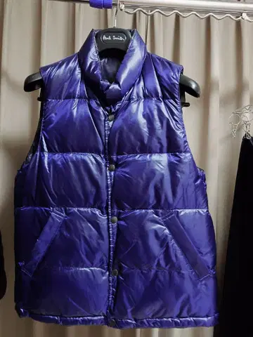 PS 폴스미스 퍼플, 블랙 리버서블 다운 베스트