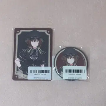 FAM 복권 히다 미코토 D상 E상 각 1 캔뱃지 트레이딩 카드