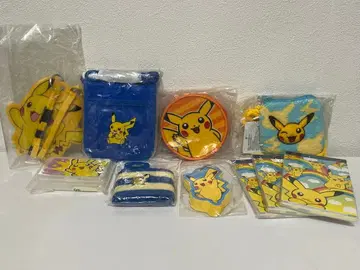 전부 당시 물건 포켓몬 센터 공식 피카츄 굿즈 세트