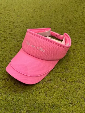 CHUCUCHU 핑크 바이저