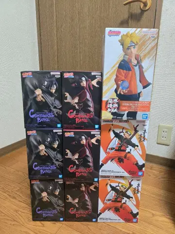 12월 나루토 최신 프라이스 피규어 9체 세트 피규어 묶음 판매