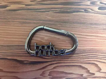 back number 카라비너형 키링